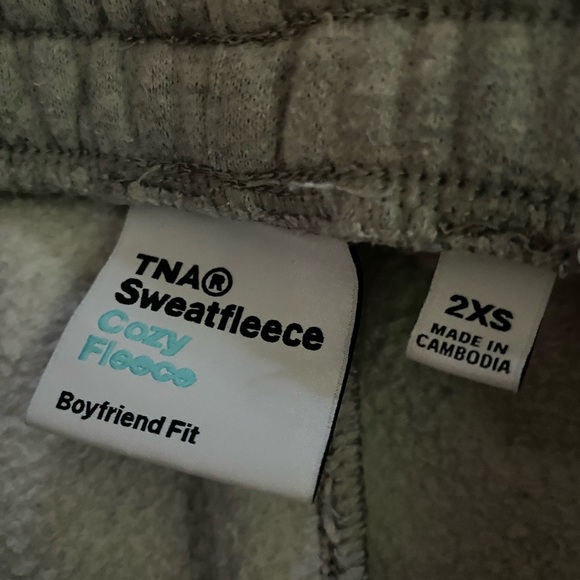 ARITZIA boyfriend sweatpants grey size xxs - Picture 2 of 7
